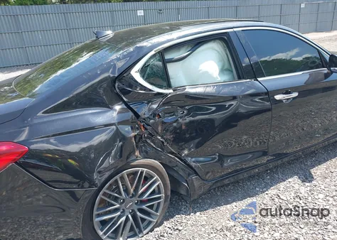 2019 Genesis G70 3.3T Advanced из США, поврежденный, VIN KMTG74LE5KU022971